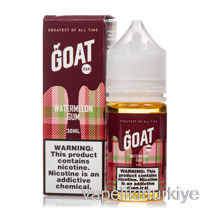Vape Pen Vape Mate Karpuz Sakızı - Keçi Tuzları - 30ml 50mg